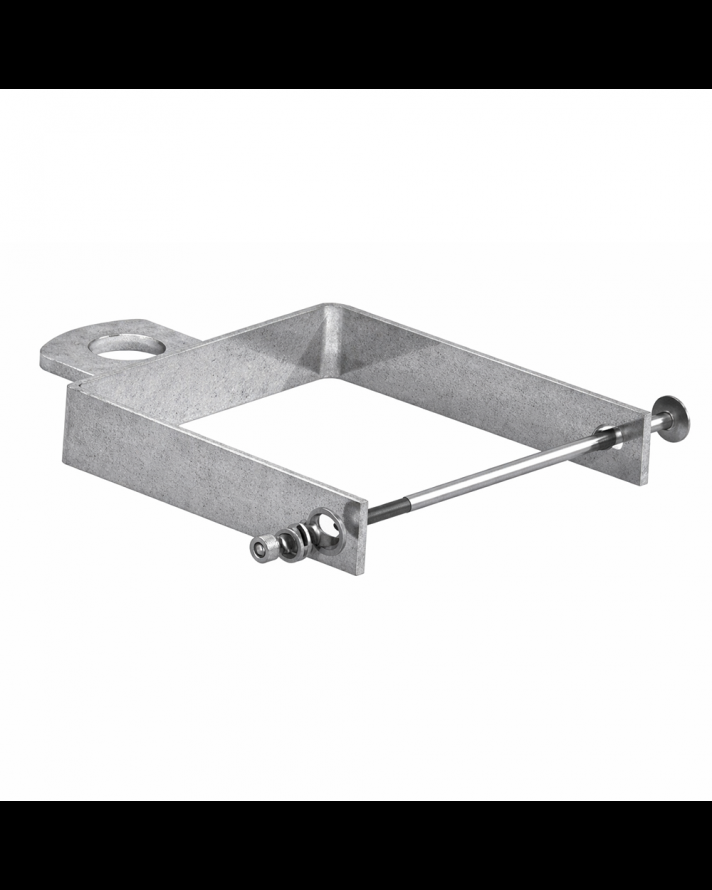 SQUARE POST GATE HANGER FOR METAL GATES
