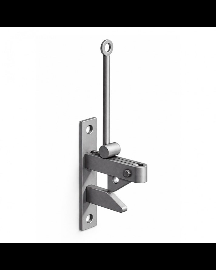 HUNTING TYPE LOCKING GATE CATCH (STRAIGHT HANDLE)