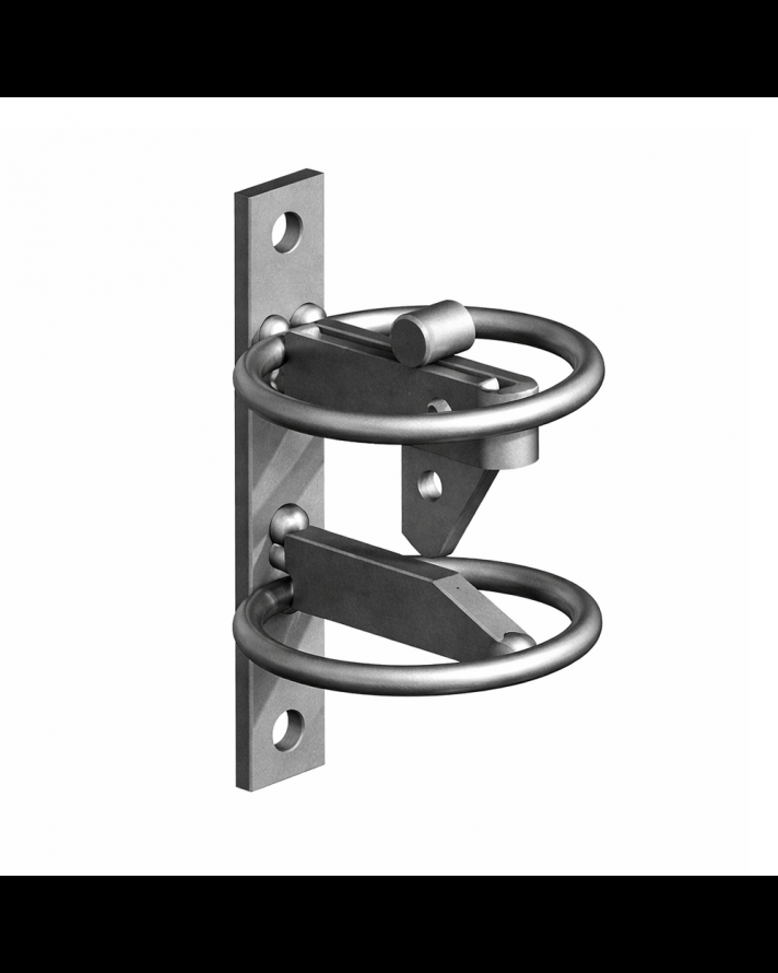 ANIMAL SAFETY SELF - LOCKING GATE CATCH