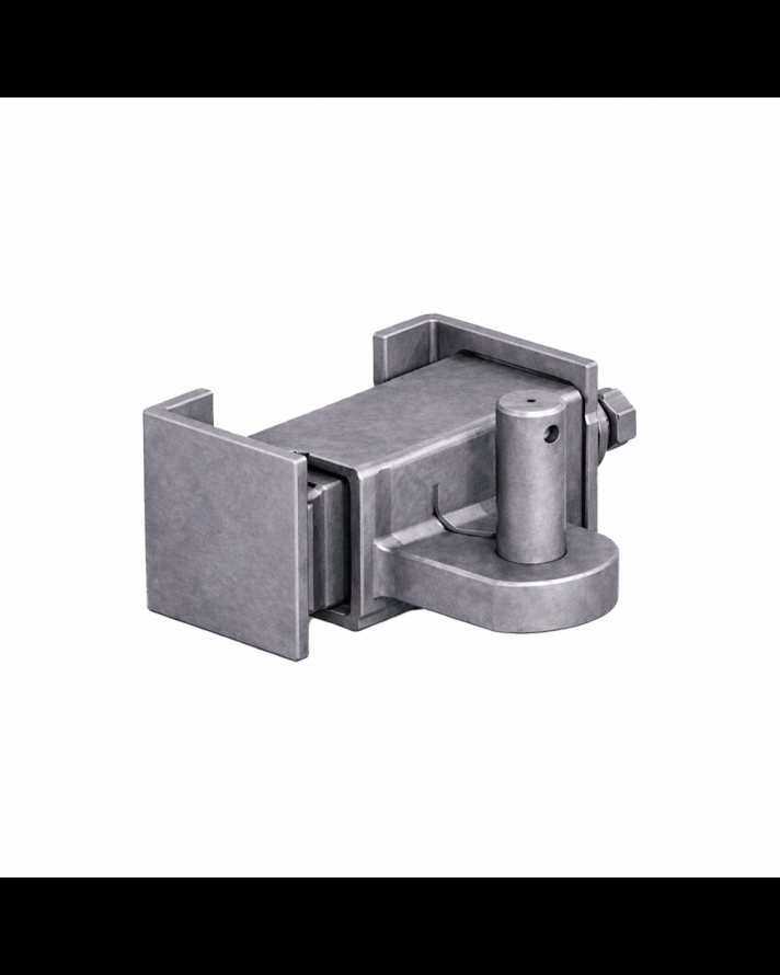 ADJUSTABLE RSJ GATE HANGER FOR METAL GATES