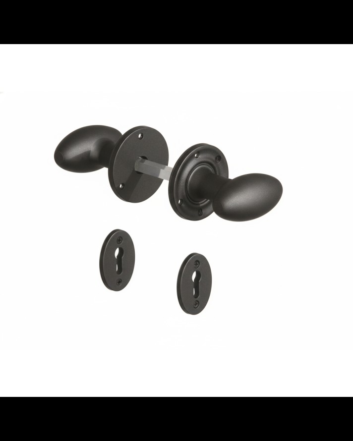 ORNAMENTAL OVAL DOOR KNOB FURNITURE