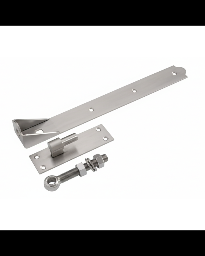 No. 112/S Stainless Steel Adjustable Bands And Hooks On Plates