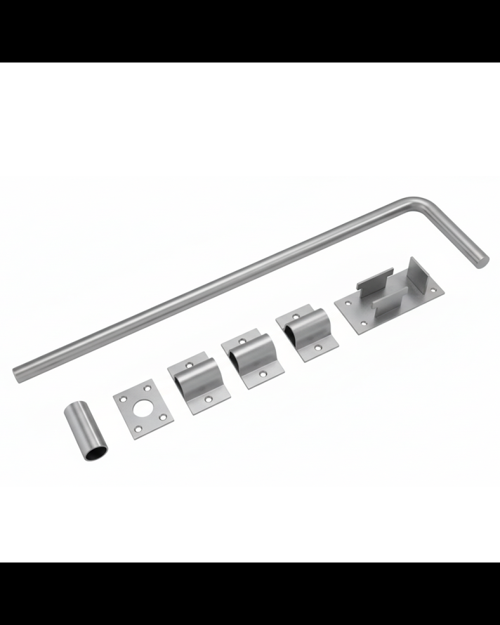 No. 260/S Stainless Steel Heavy Garage Door Bolts