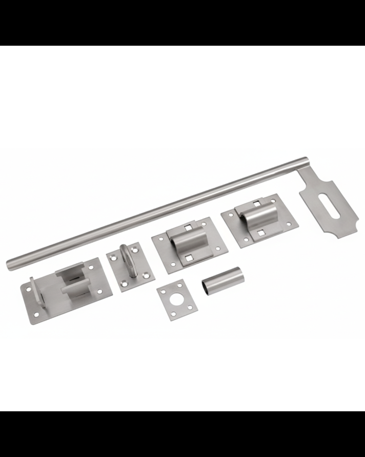 No. 262 H/S Stainless Steel Heavy Lockable Surface Drop Bolt