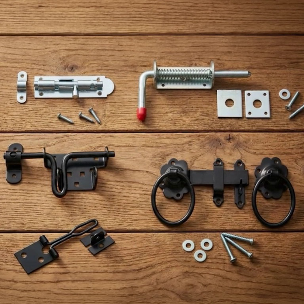 DOOR GATES, FENCING HARDWARE & IRONMONGERY