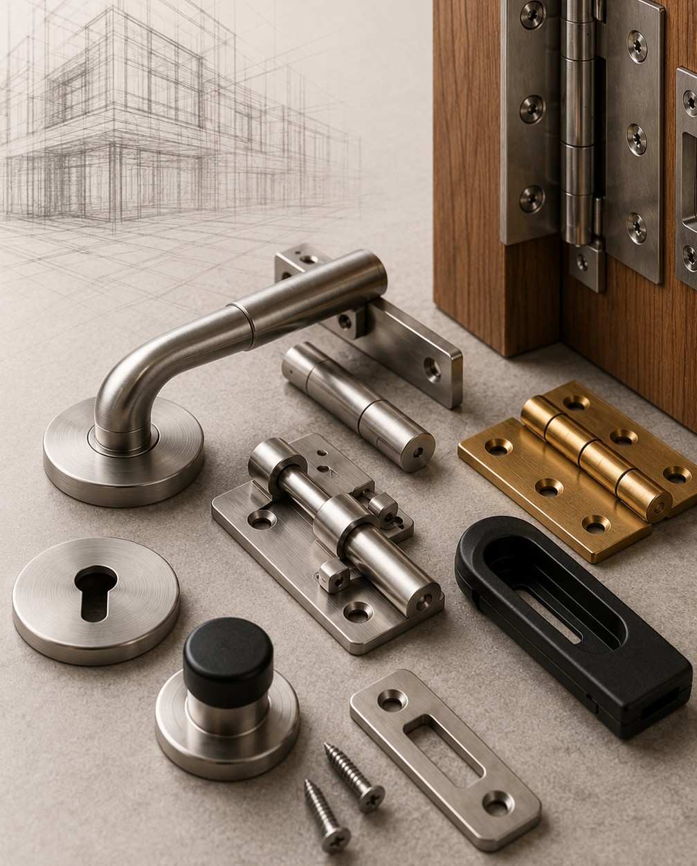 What is Ironmongery A Complete Guide for Architects and Contractors