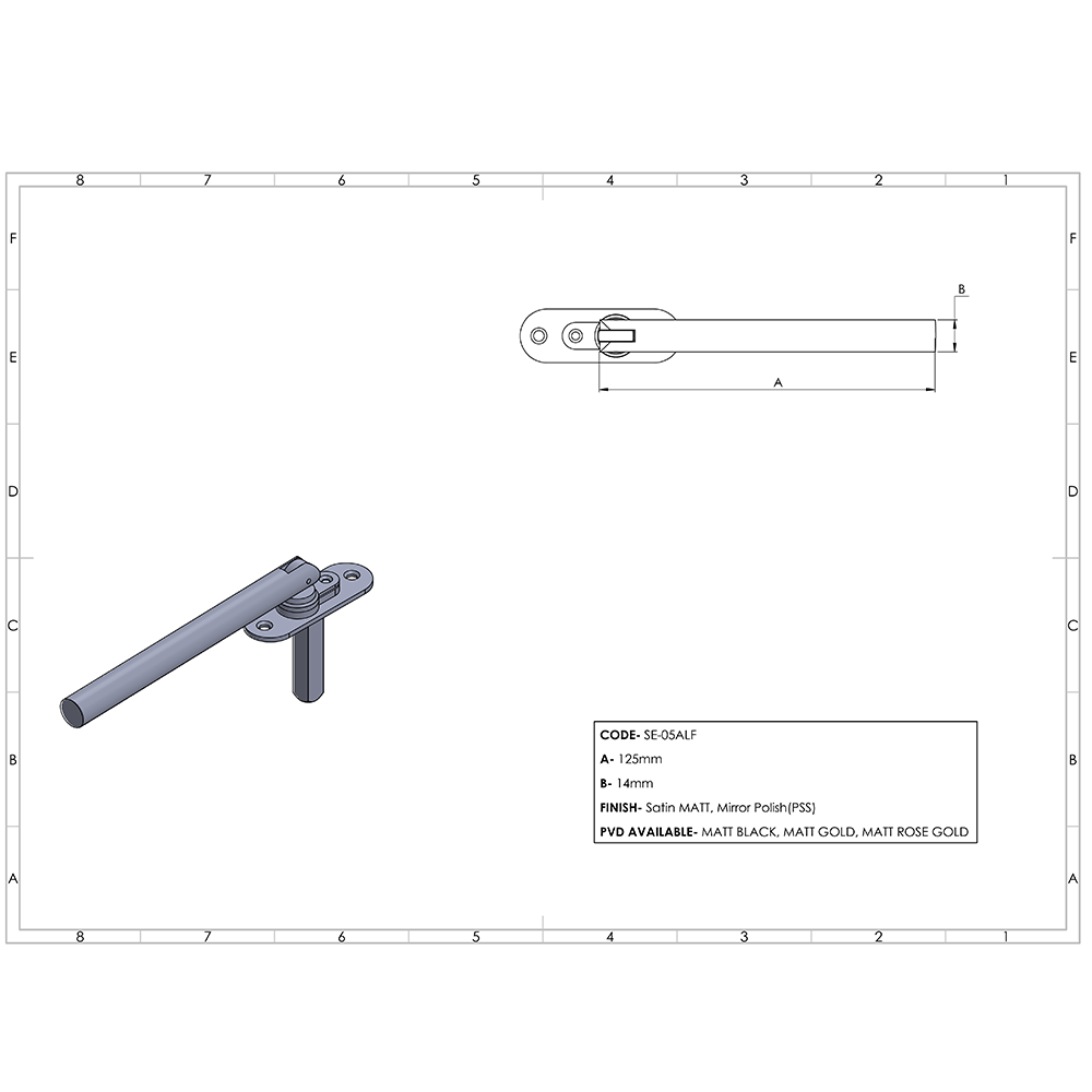 Locking Fasterer 14 mm Locking Fastener
