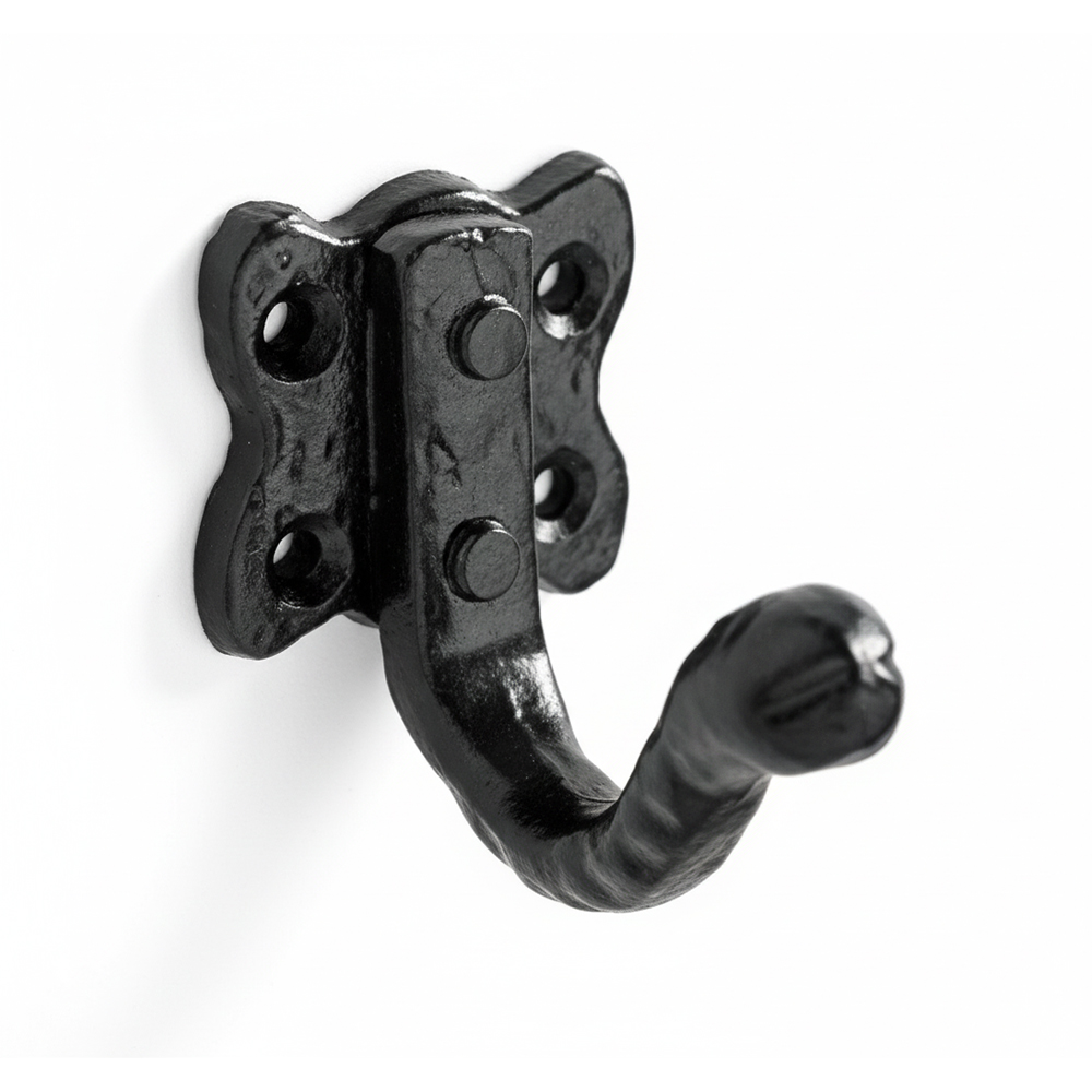 SINGLE ANTIQUE COAT HOOK