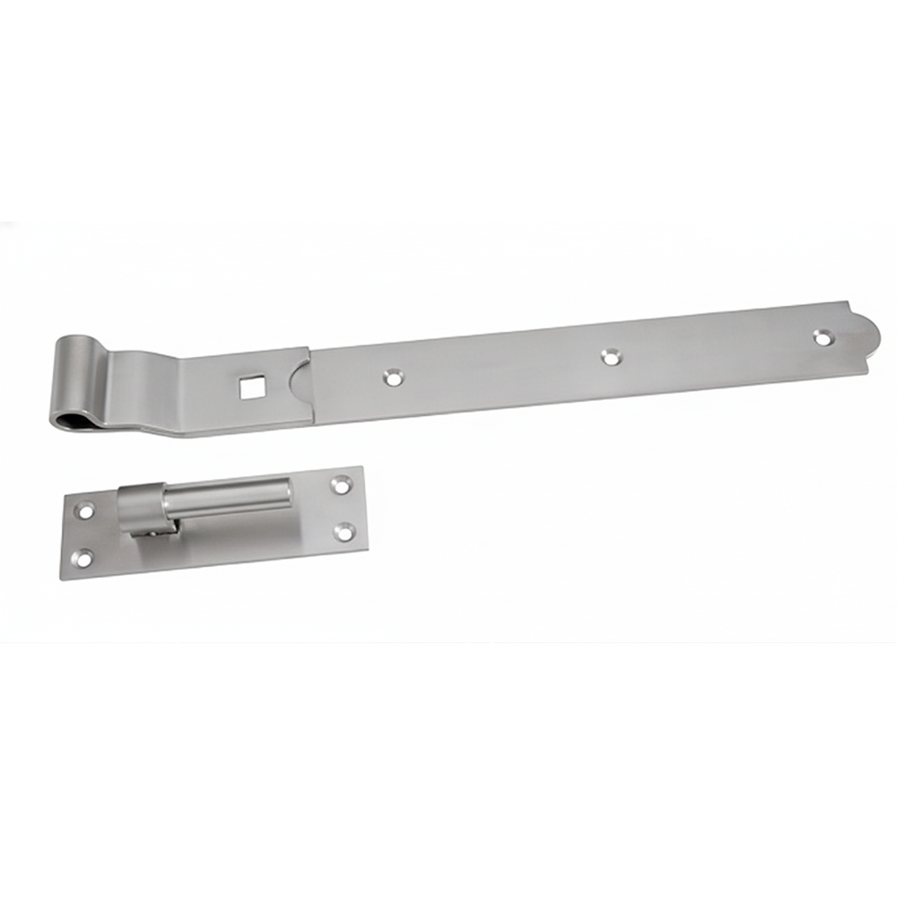 No. 130/S Stainless Steel Cranked Bands and Hooks On Plates